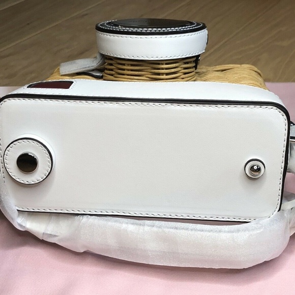 Kate Spade 3-D Rose Wicker Camera Crossbody Bag - Picture 3 of 9